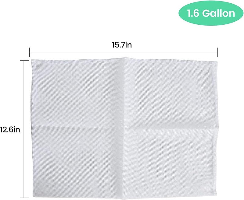 SQUEEZE master 1.6 Gallon Capacity Fruit and Wine Press Filter Bag, 2 Pack - Image 3